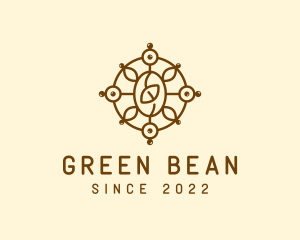 Coffee Bean Caffeine logo design