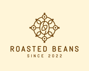 Coffee Bean Caffeine logo design