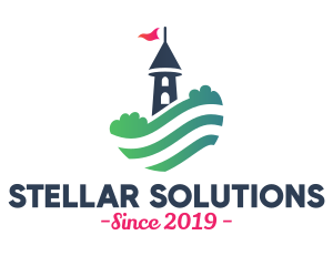 Lookout Tower Hill  logo design