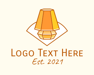 Lighting - Room Light Line Art logo design