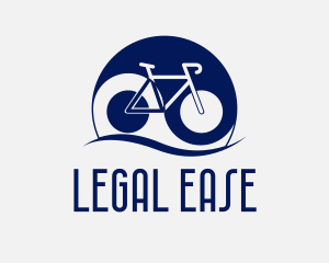Yin Yang Bicycle  logo