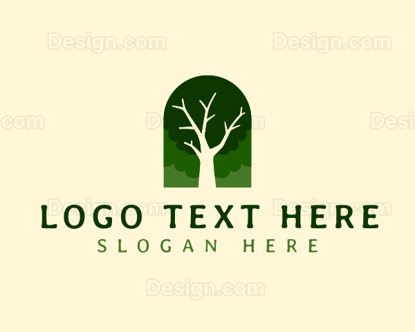 Nature Tree Forest Logo