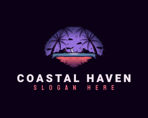 Night Ocean Beach logo