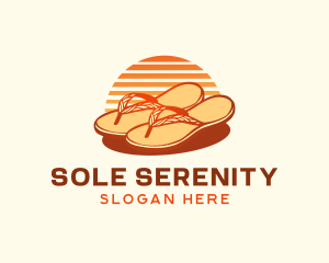 Summer Beach Slippers logo