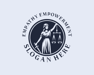 Female Legal Empowerment logo design