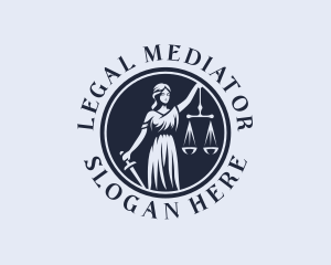 Female Legal Empowerment logo design