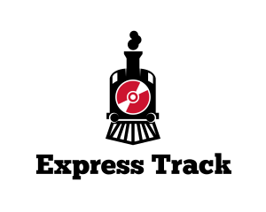 Disc Train Locomotive logo