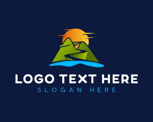 Paper Airplane Mountain Travel logo