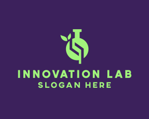 Green Eco Science Lab logo design