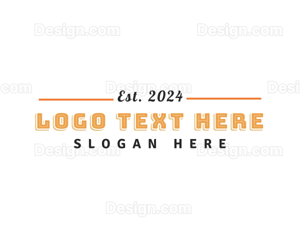 Playful Brand Business Logo