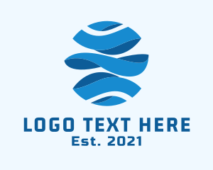 Wave Globe Company logo design