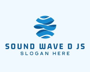 Wave Globe Company logo design