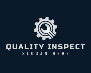 Wrench Gear Letter Q logo design