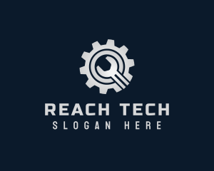 Wrench Gear Letter Q logo design