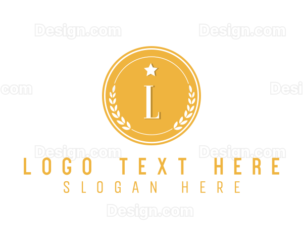 Premium Badge Letter Logo