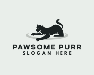 Wild Feline Panther logo design