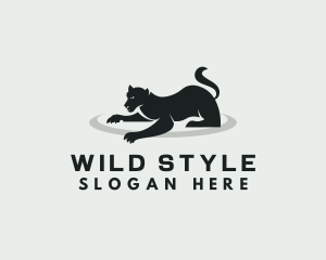 Wild Feline Panther logo design