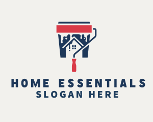 Home Painting Renovation  logo design