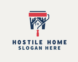 Home Painting Renovation  logo design