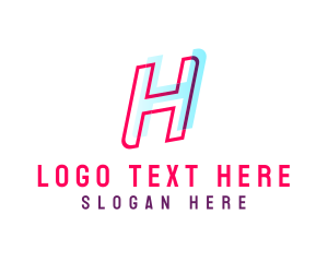 Creative Design Business Letter H logo