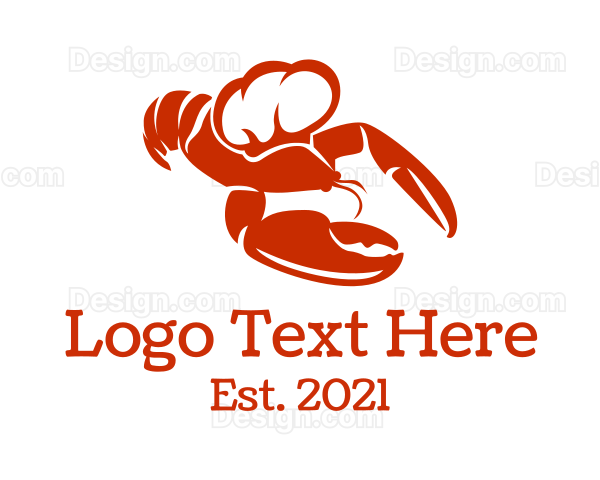 Red Chef Lobster Logo