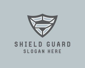 Industrial Business Shield  logo design