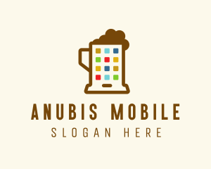 Beer Phone App  logo design