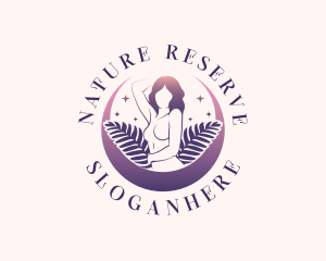 Natural Woman Beauty logo design