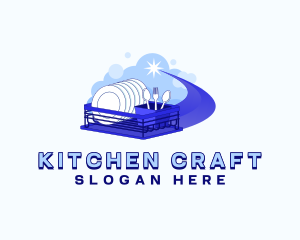 Kitchen Dish Rack logo design