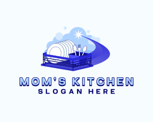 Kitchen Dish Rack logo design