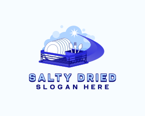 Kitchen Dish Rack logo design