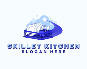 Kitchen Dish Rack logo design