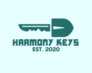 Shovel Door Key logo design