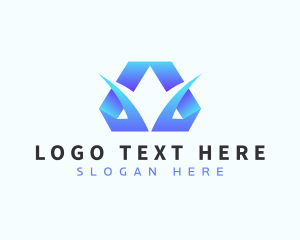 Modern Business Letter A Logo