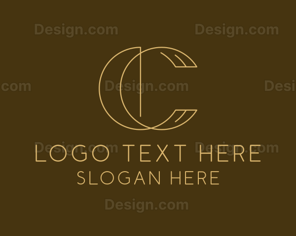 Geometric Business letter C Logo