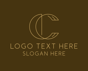 Geometric Business letter C logo