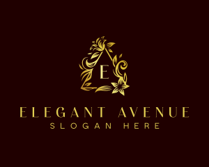 Elegant Floral Boutique logo design