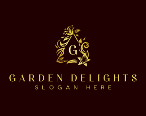 Elegant Floral Boutique logo design