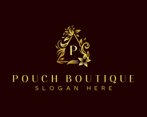 Elegant Floral Boutique logo design