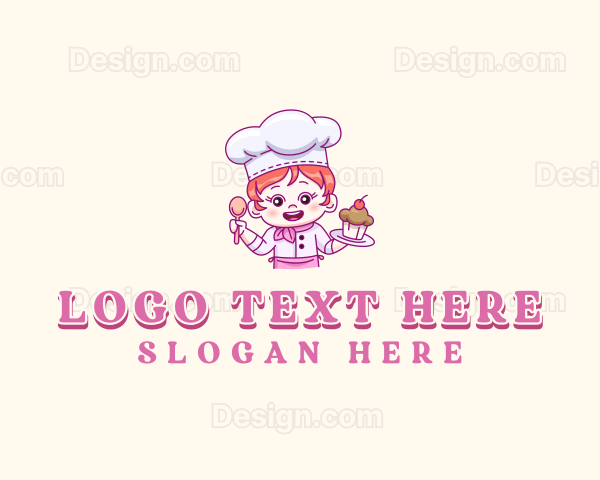 Pastry Chef Baker Logo