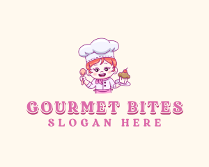 Pastry Chef Baker logo design