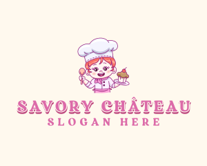 Pastry Chef Baker logo design