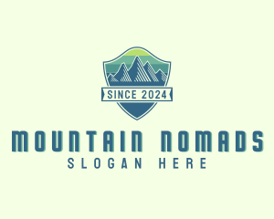 Mountain Summit Hiking logo design