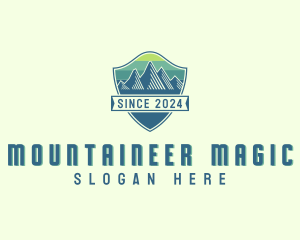 Mountain Summit Hiking logo design