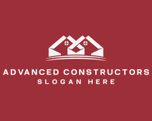 Symmetrical House Property logo design