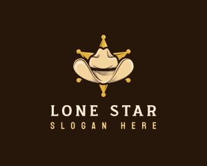 Cowboy Sheriff Hat logo design