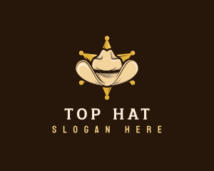 Cowboy Sheriff Hat logo