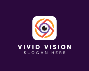 Surveillance Eye App logo design