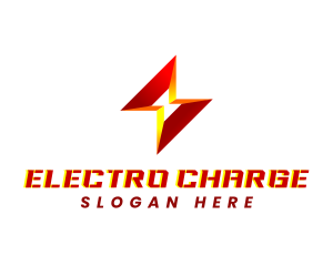 Lightning Electrical Power logo design