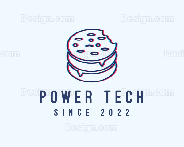 Cookie Snack Glitch Logo